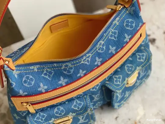 VINTAGE VUITTON DENIM LOUIS 0629